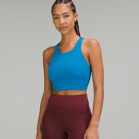 lululemon athletica Other - Lululemon High neck sports bra wunder train long line bra new!